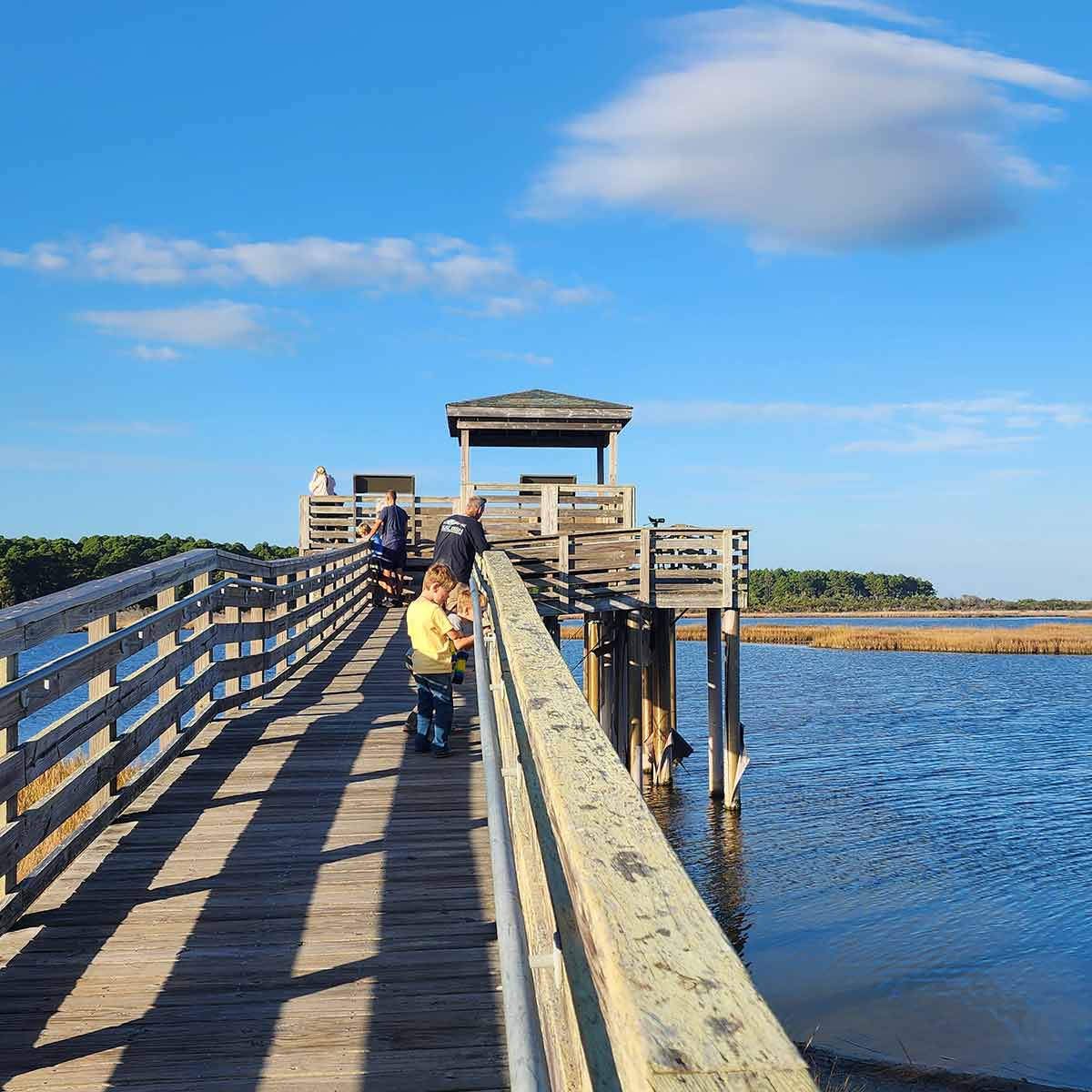Boardwalk at Bodie Island Lighthouse