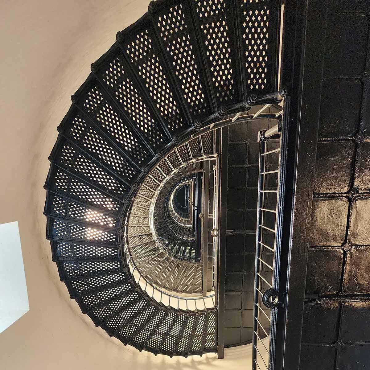 Bodie Island Lighthouse stairs