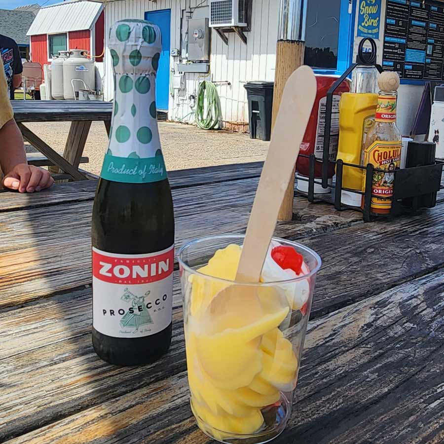 Dole Whip mimosa at Snowbirds